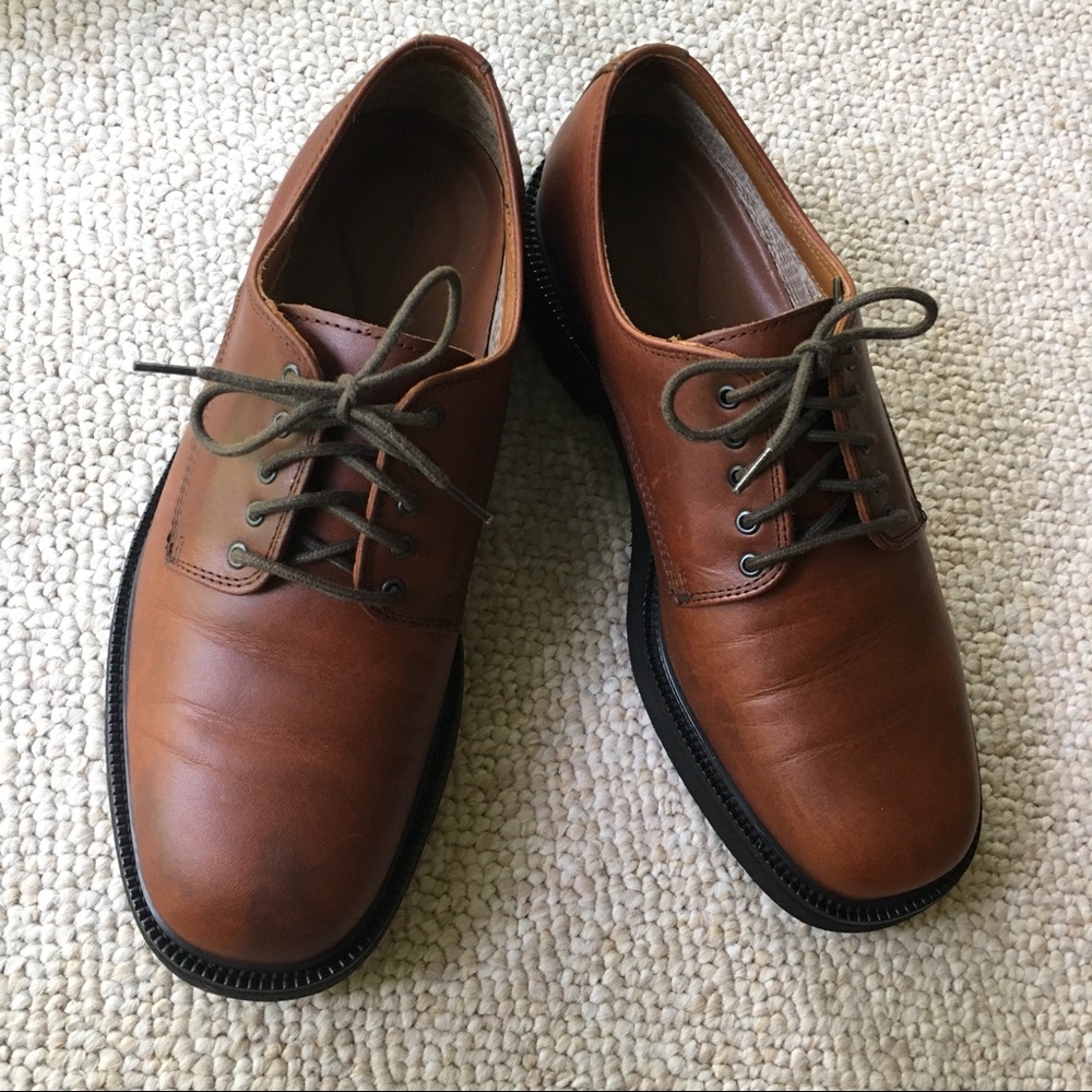 Rockport Oklahoma Brown Leather Oxford Shoes 7 M